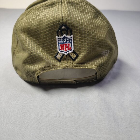 Atlanta Falcons Salute to Service Hat Cap Snap Back One Size Cool Micro New Era - Picture 7 of 15
